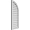 Ekena Millwork Quarter Round Top Right Surface Mount PVC Gable Vent w/ 2"W x 1-1/2"P Brickmould Frame, 16"W x 42"H GVPQR16X4202SN - alternate 2